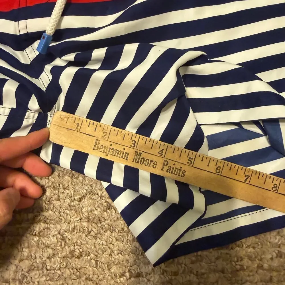 Southern Tide | Preppy Summer Men’s American Flag SwimTrunks 5.5” Inseam July